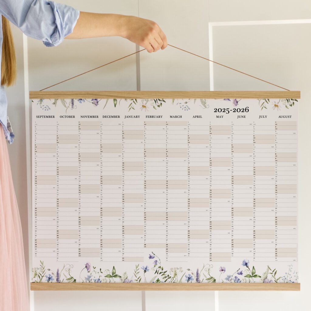 wall planner 2026 2027 2028 2029 2030 follygraph wandkalender jahresplaner