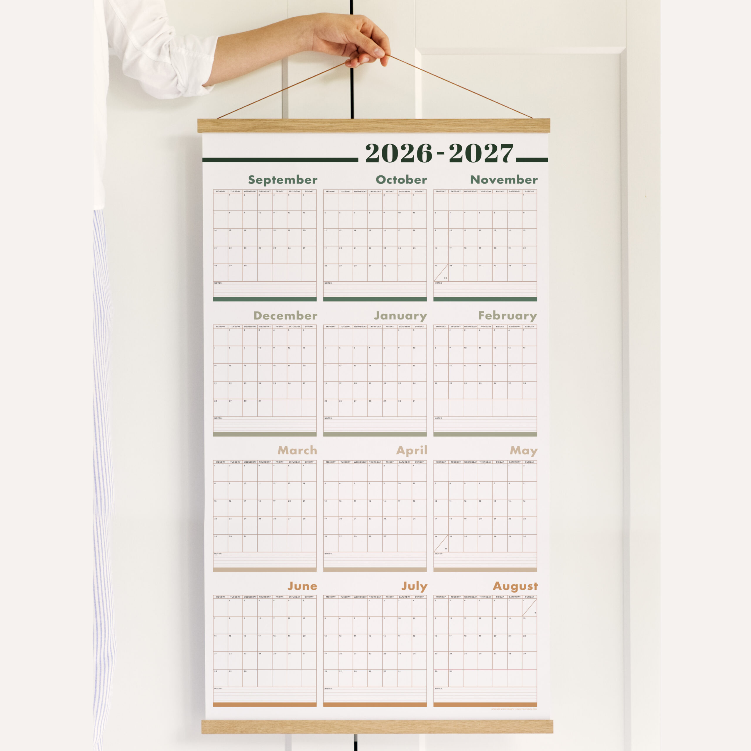 Wall planner XXL