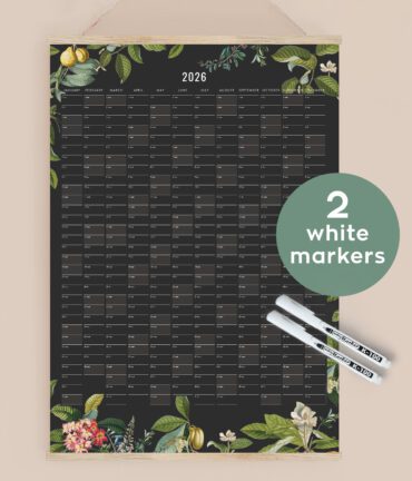 wall planner, wall calendar 2026 2027 Follygraph