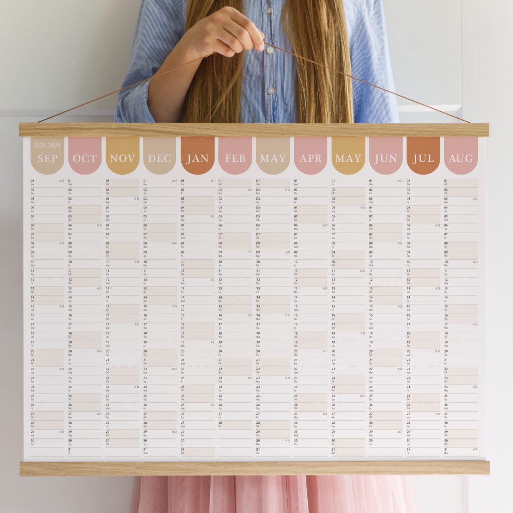 wall planner 2026 2027 2028 2029 2030 follygraph wandkalender jahresplaner
