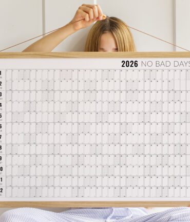 wall planner, wall calendar 2026 2027 Follygraph