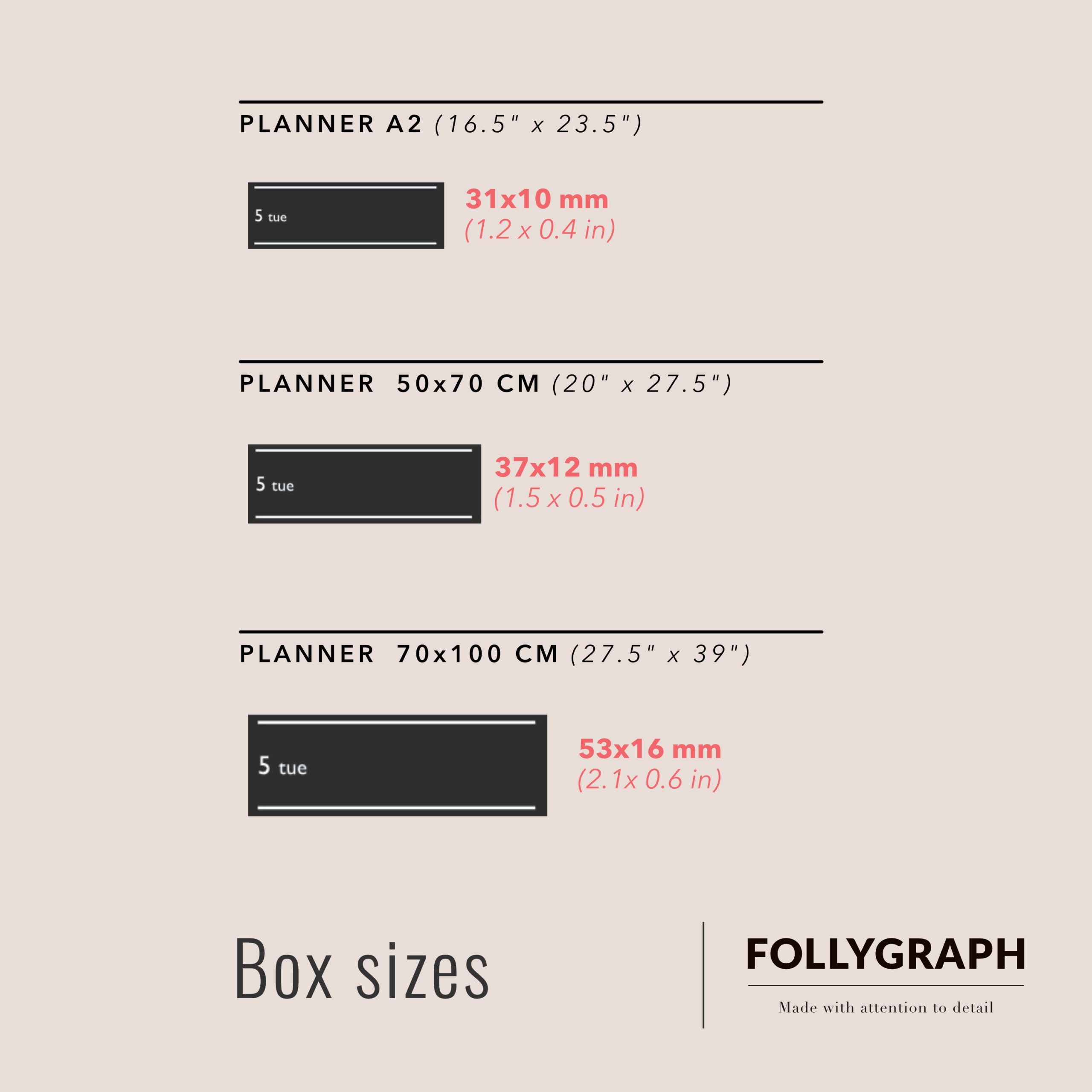 Wall planner with markers - Image 6