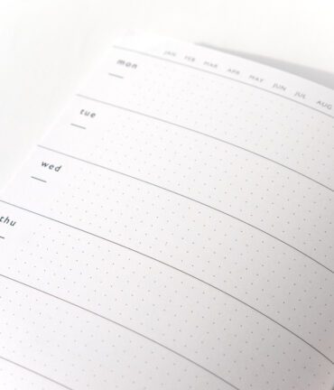 Follygraph weekly planner undated sage green