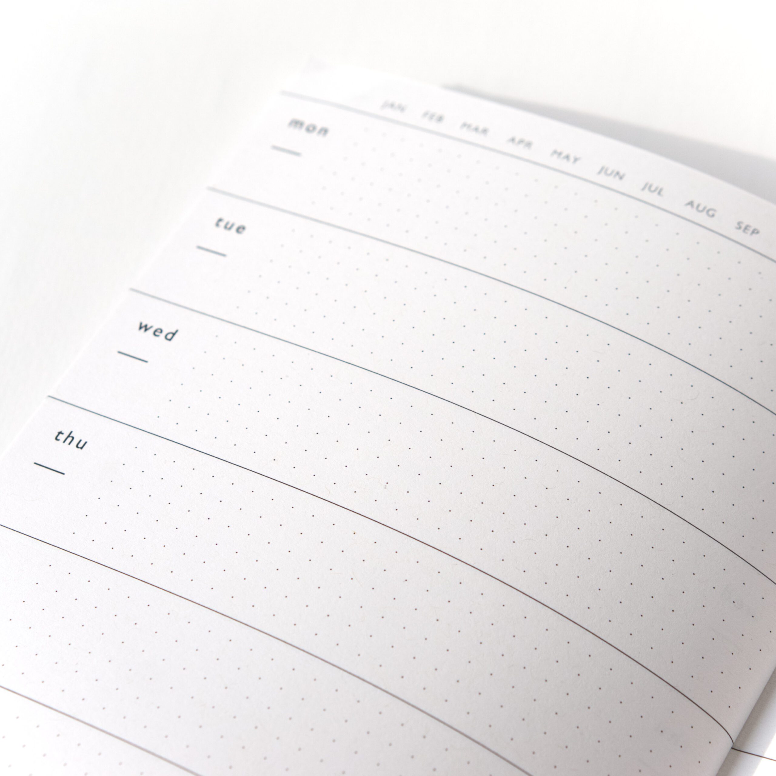 Follygraph weekly planner undated sage green