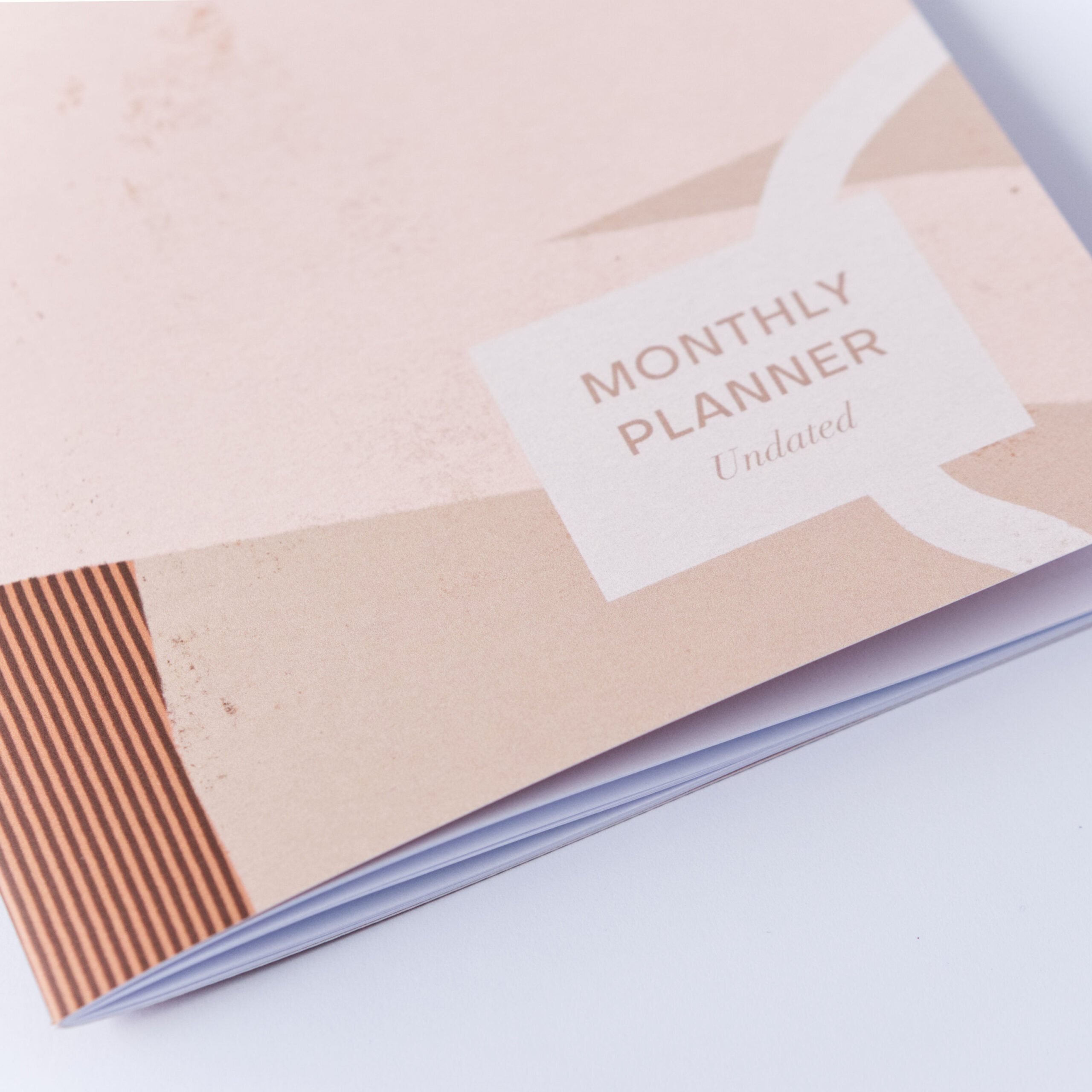 Monthly planner undated a5 follygraph